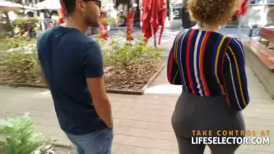 Mature big ass fucking in POV