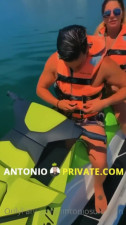Italian couple fucking on vacation