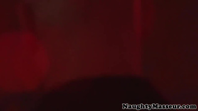 Massage with happy anal ending