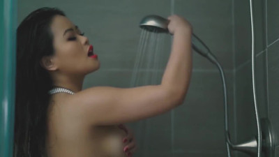 Brunettes in latex dominate trans girl
