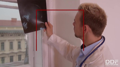 Horny Frenchwoman gets medical consultation