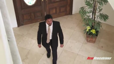 Creampie for his employee's wife