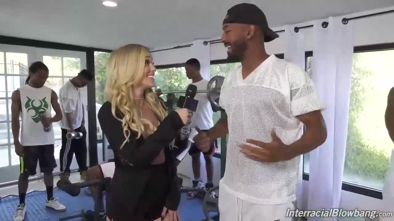Watch Blowbang Interracial Porn Video - ePornSup.