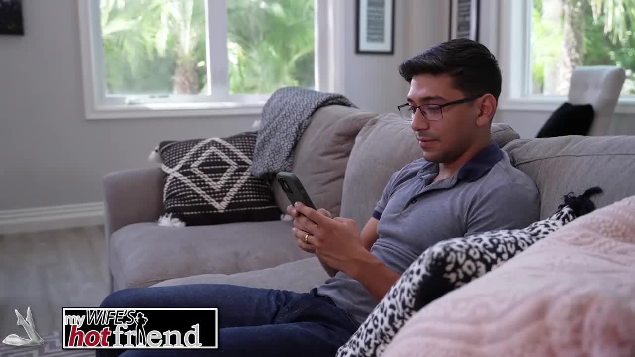 Watch Katie Kush - My Wife's Hot Friend-(All Natural Babe Katie Kush Gives Friend's Man A Lap Dance Before Taking His Cock On The Couch) Porn Video - ePornSup.